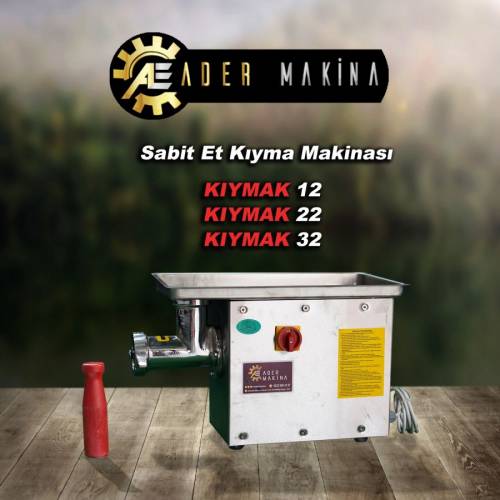 Endüstriyel Kıyma Ve Köfte Yapma  Makinaları